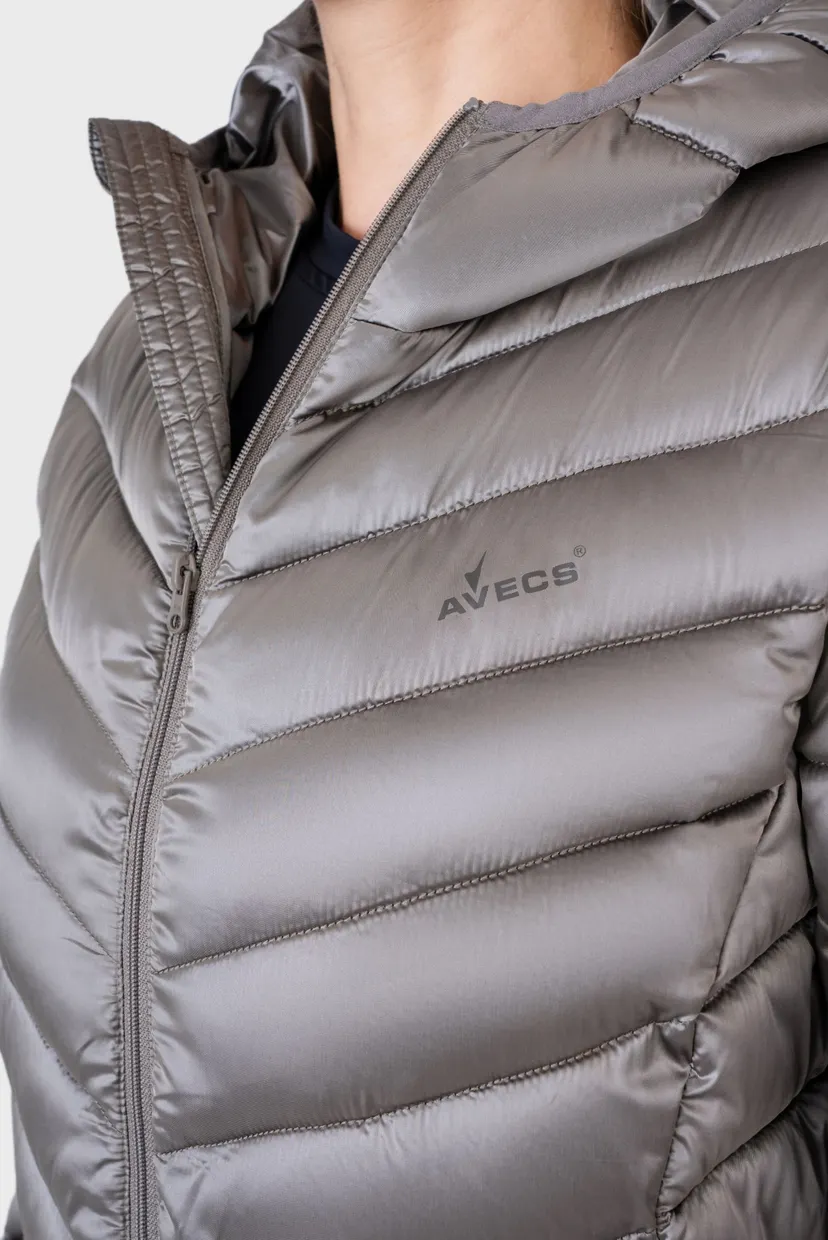 Жіноча сіра вітровка Windbreaker 6