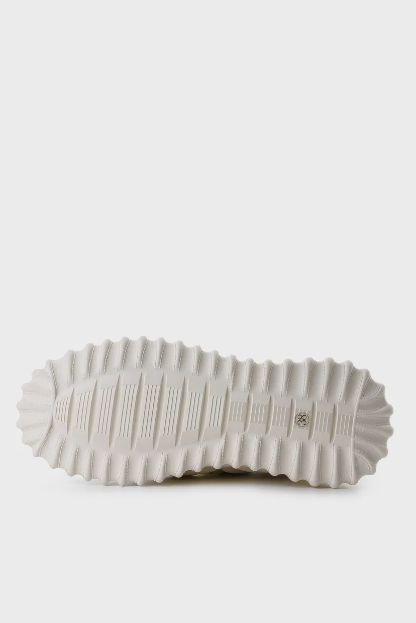 Женские белые кожаные ботинки 6