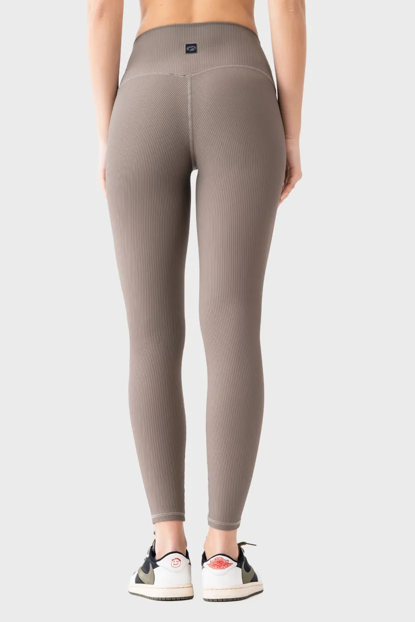 Женские бежевые леггинсы Leggings 4