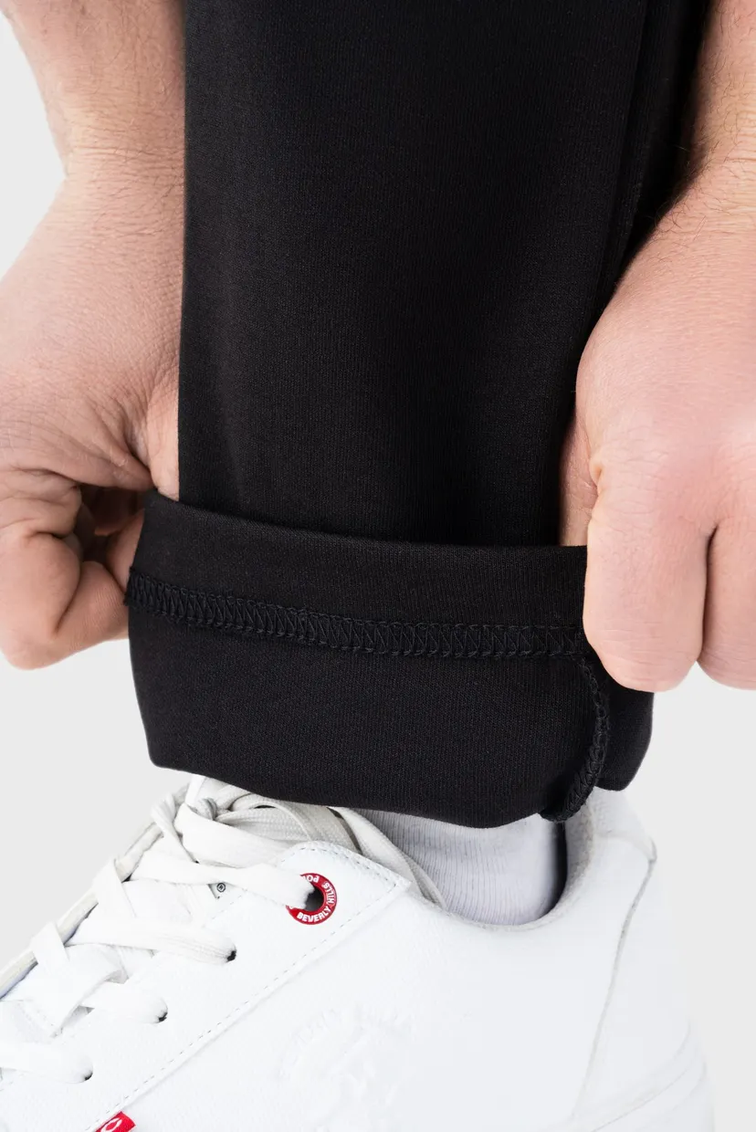 Мужские черные спортивные штаны sweatpants 6