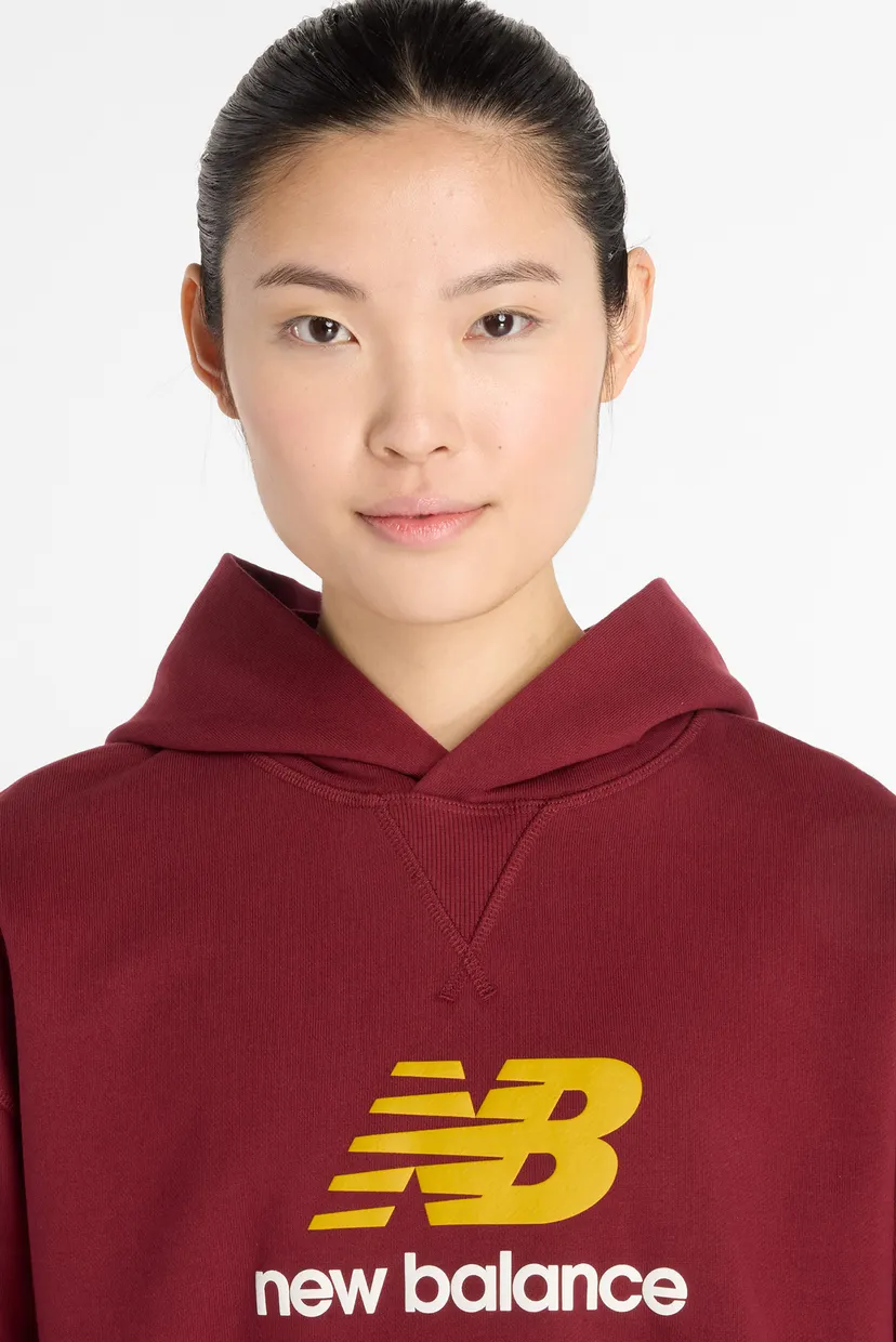 Жіноче бордове худі Athletics French Terry Logo 5