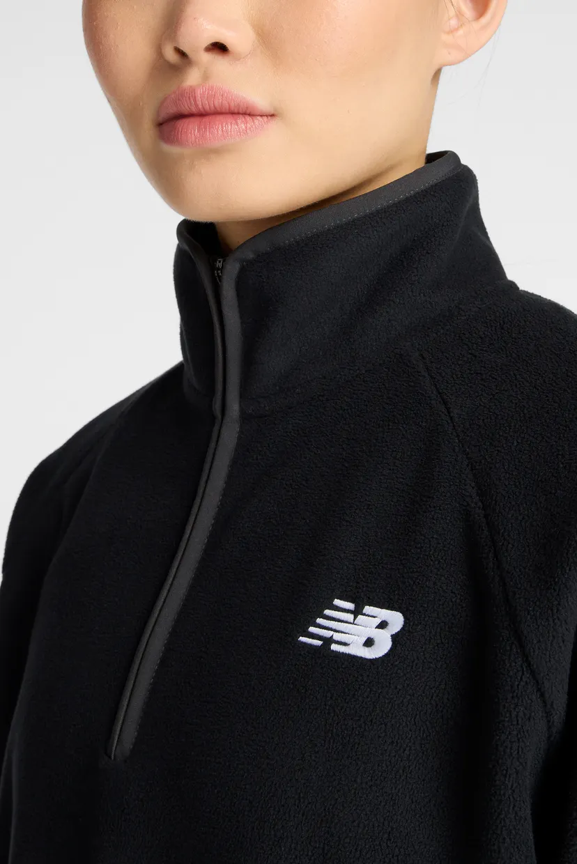 Жіночій чорний реглан Polar Half Zip 6