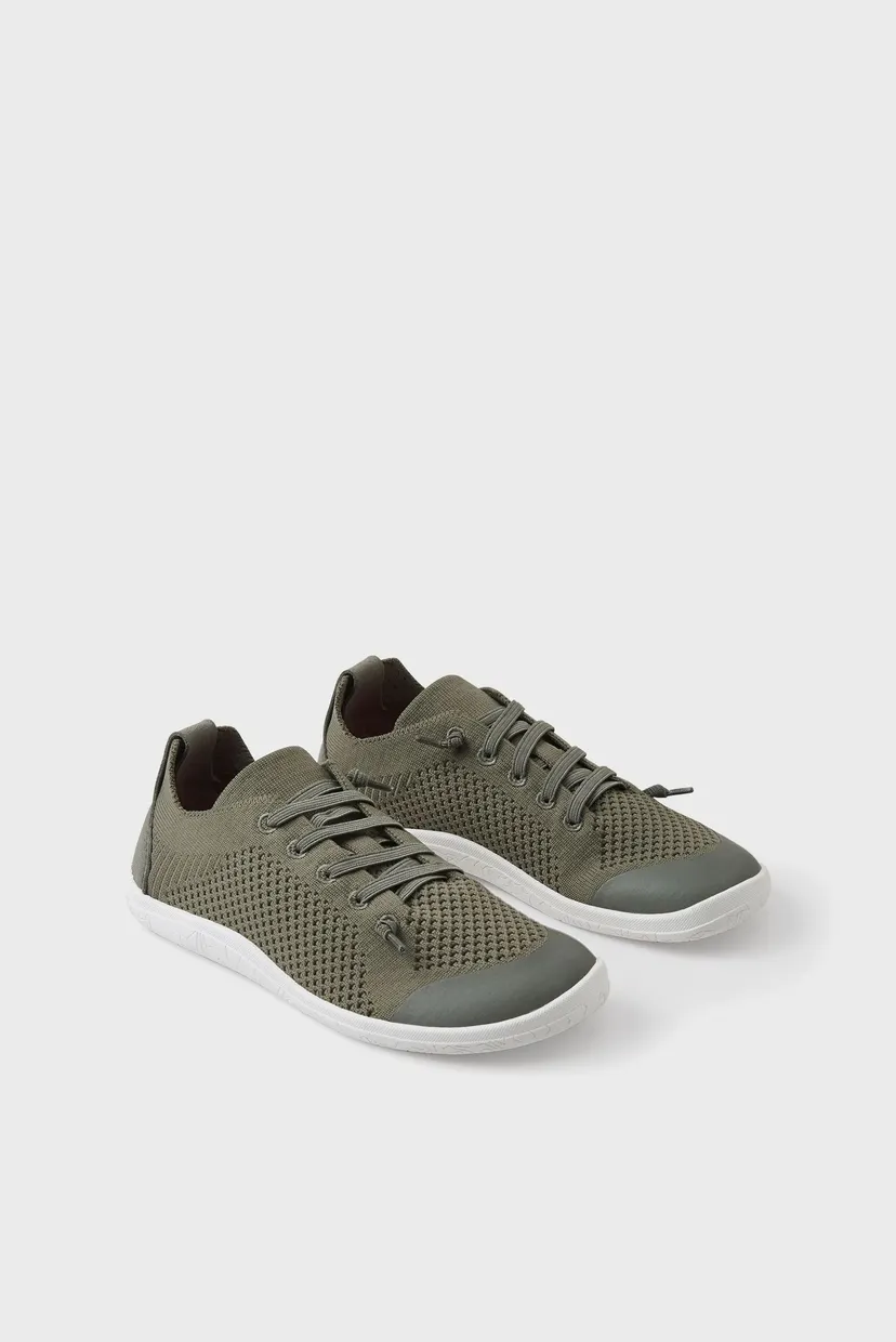 Детские зеленые кроссовки Barefoot Astelu 2