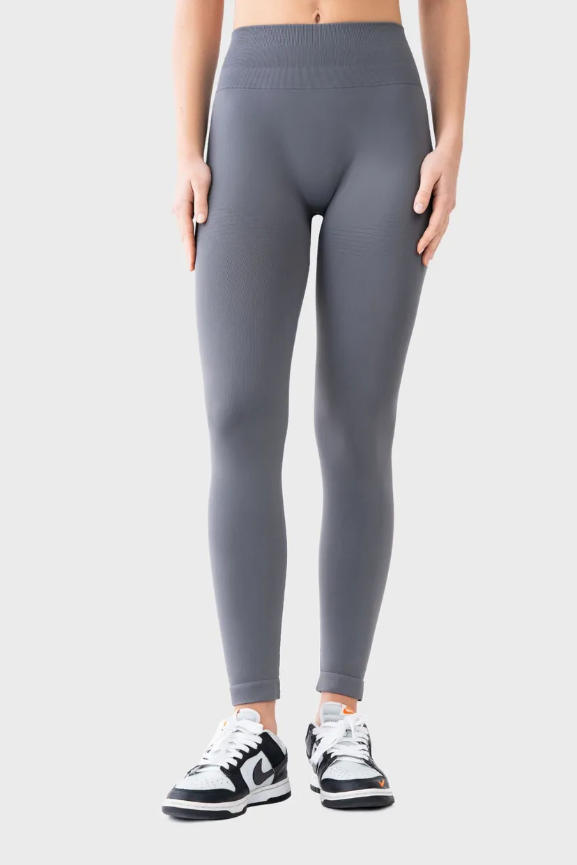 Жiночі сірі легінси Leggings 6