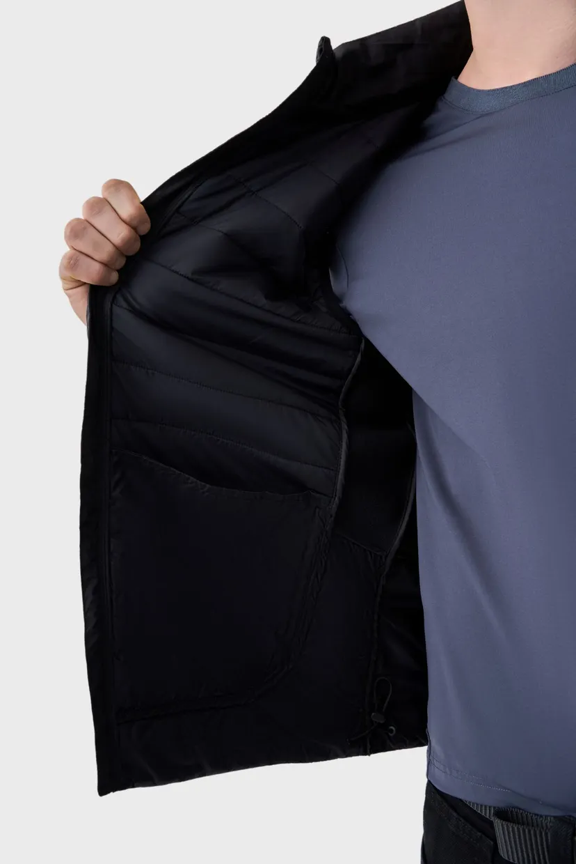 Чоловічий чорний жилет vest 10