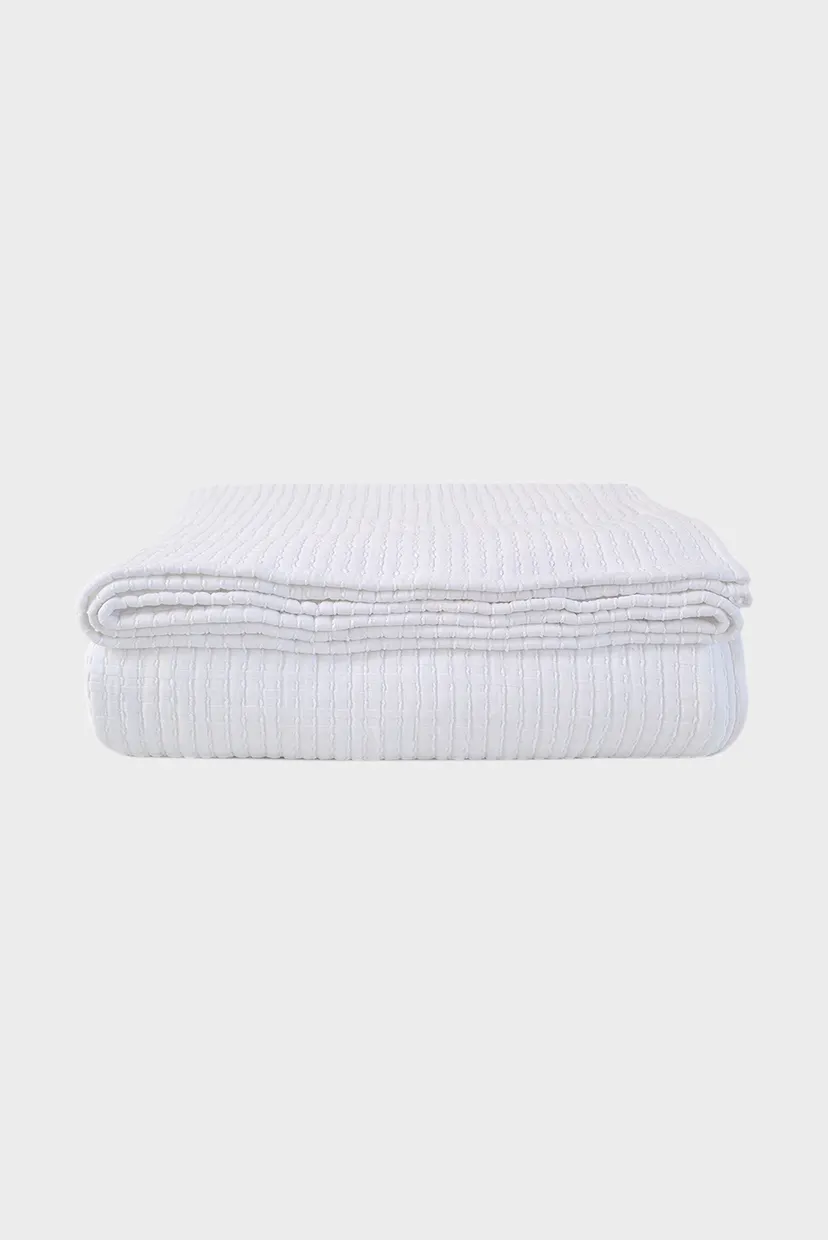 Покрывало - Leeds white белый 240X260 5