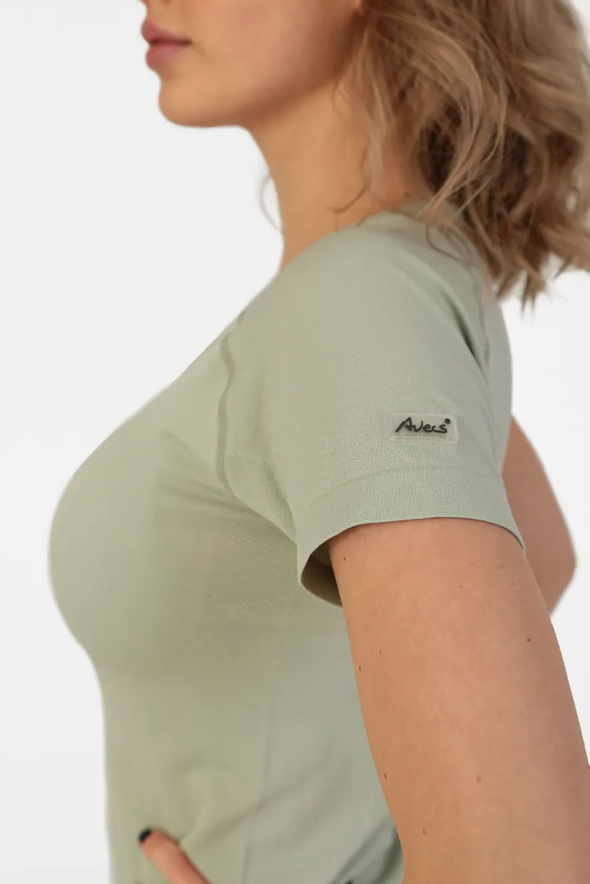 Жіноча ментолова футболка T-shirt 4