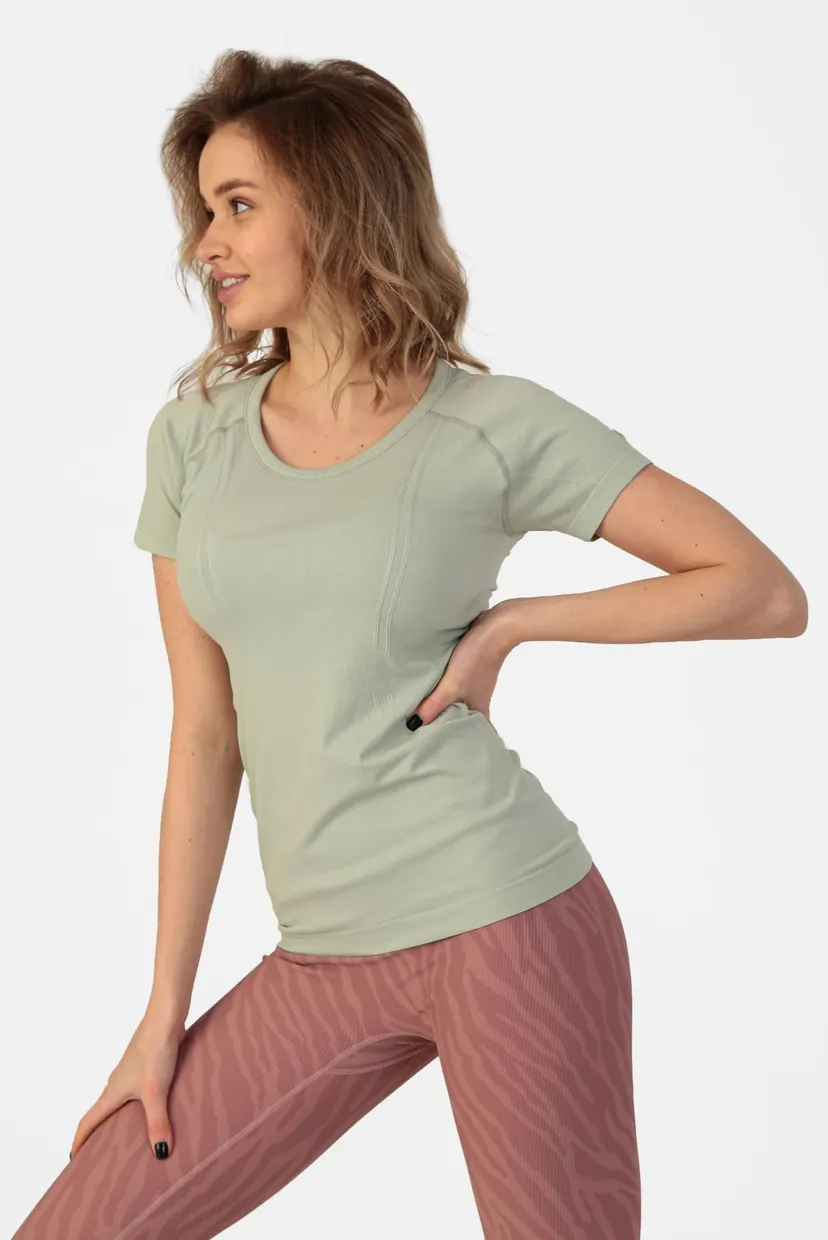 Женская ментоловая футболка T-shirt 5