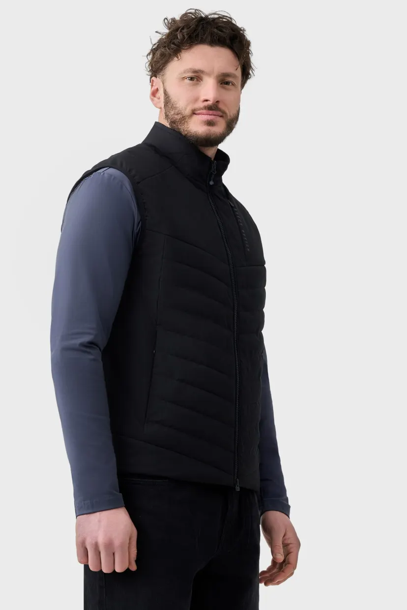 Мужской черный жилет vest 4