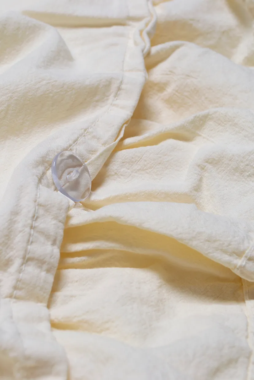 Постельное белье Washed cotton - Kansas fly масляный евро 4