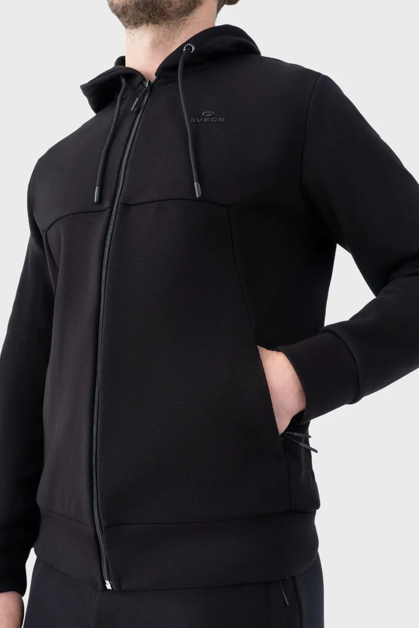 Чоловіча чорна спортивна кофта  sweatshirt 6