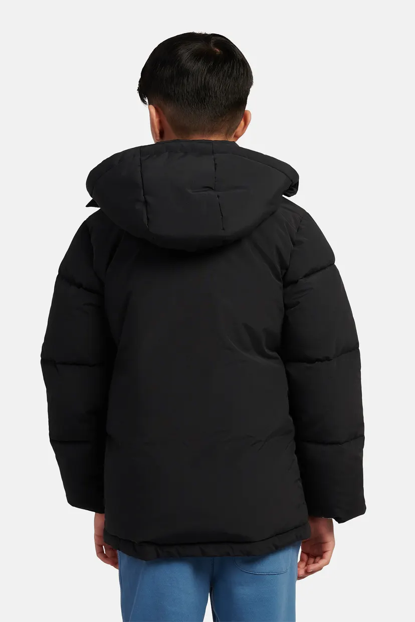 Дитяча чорна куртка WADDED PUFFA COAT 4