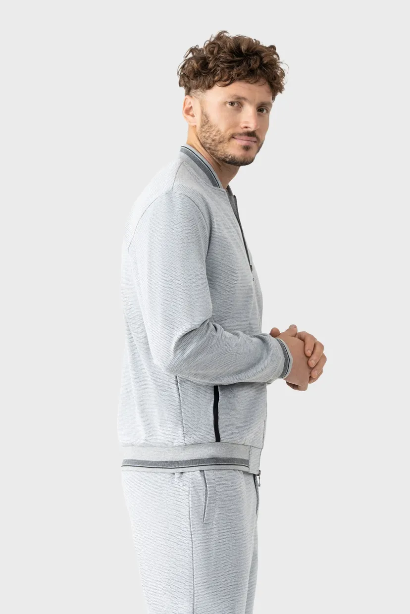 Чоловічий сірий Спортивний костюм (кофта, штани) Tracksuit 4