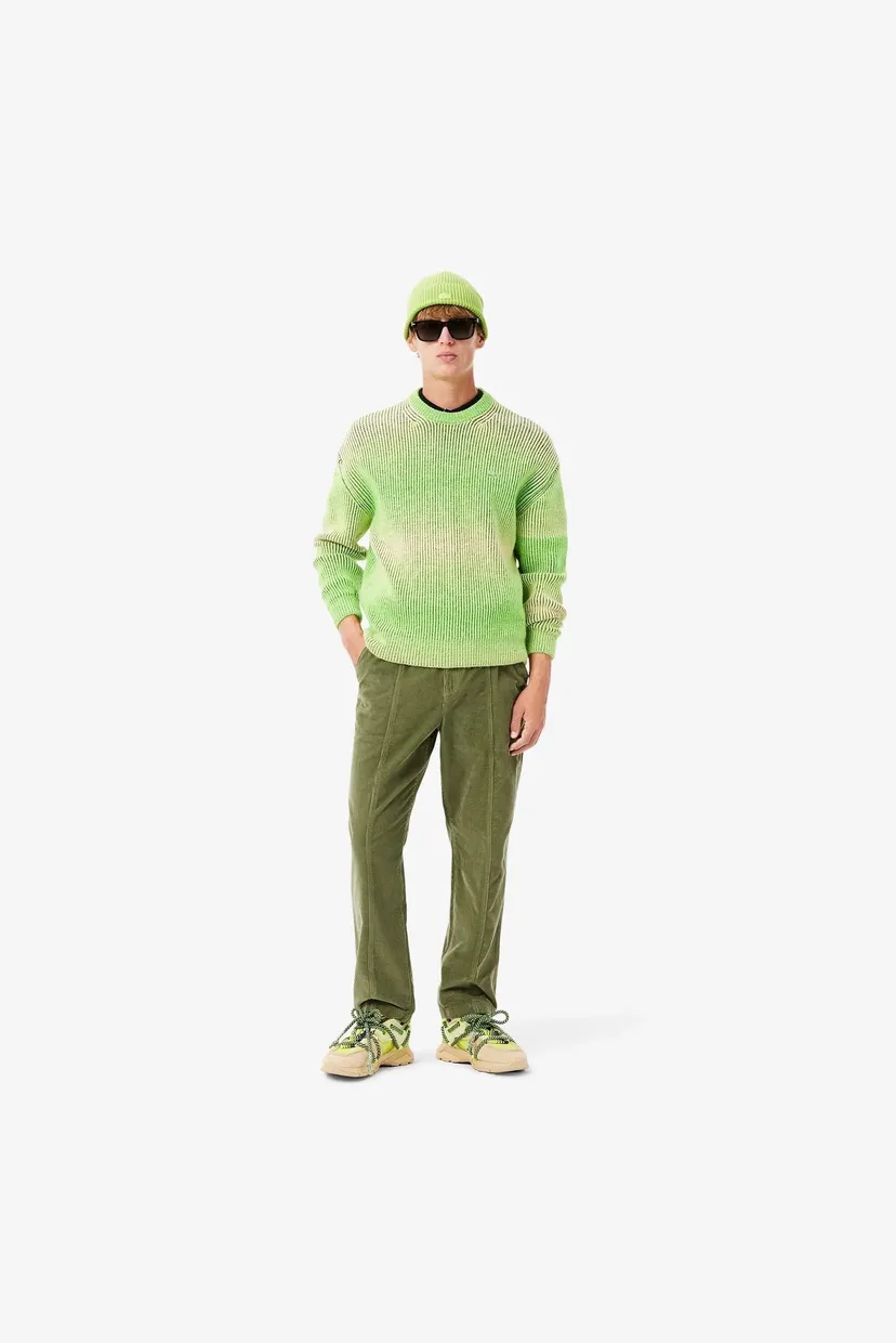 Мужские салатовые кроссовки L003 Runway 3