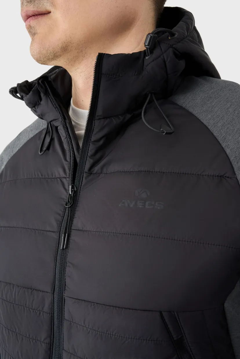 Мужская чёрная куртка jacket 10
