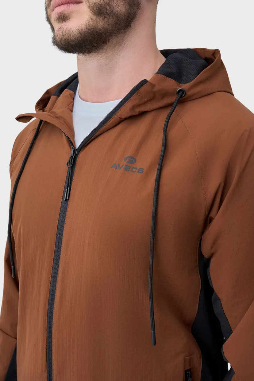 Чоловічий коричневий Спортивний костюм (кофта, штани) Tracksuit 5
