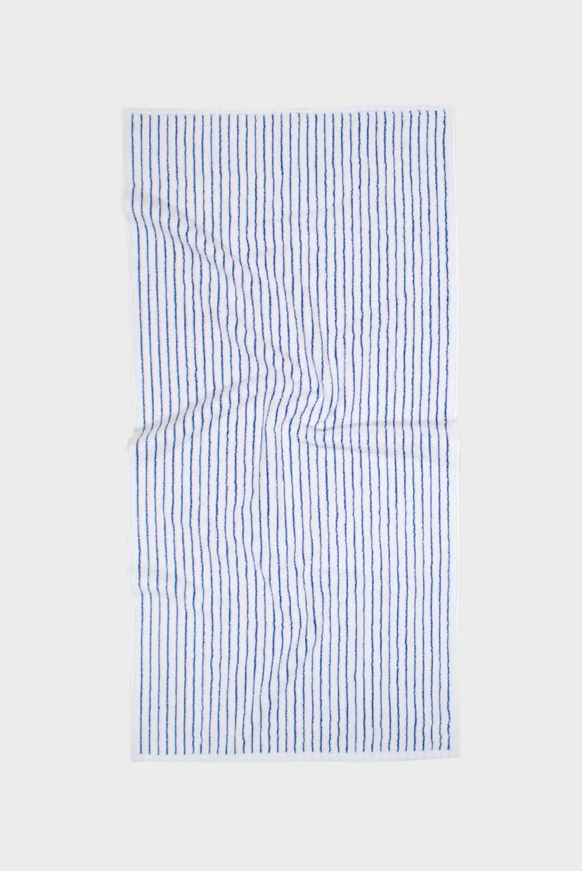 Полотенце Отель Premium - Microcotton Stripe White-Blue 50X90 550 г/м² 3