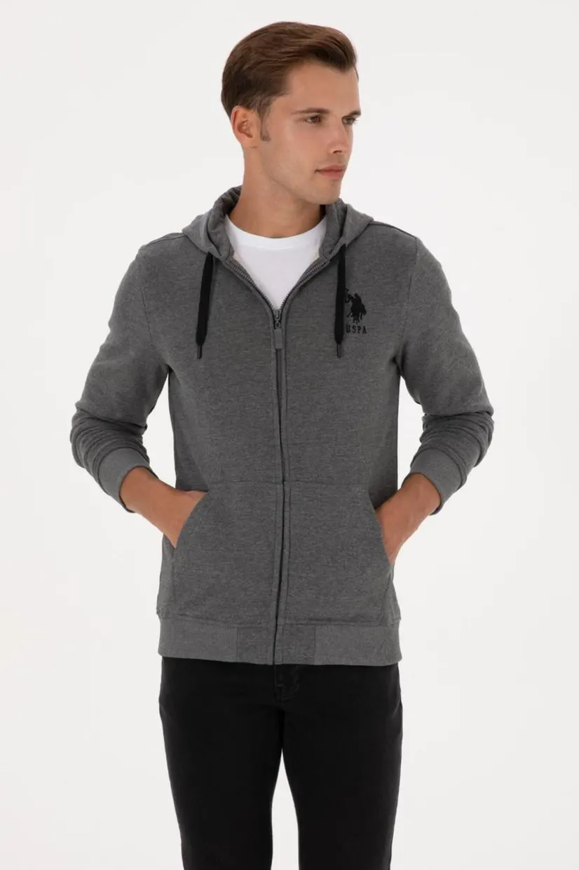 Мужской серый свитшот 6