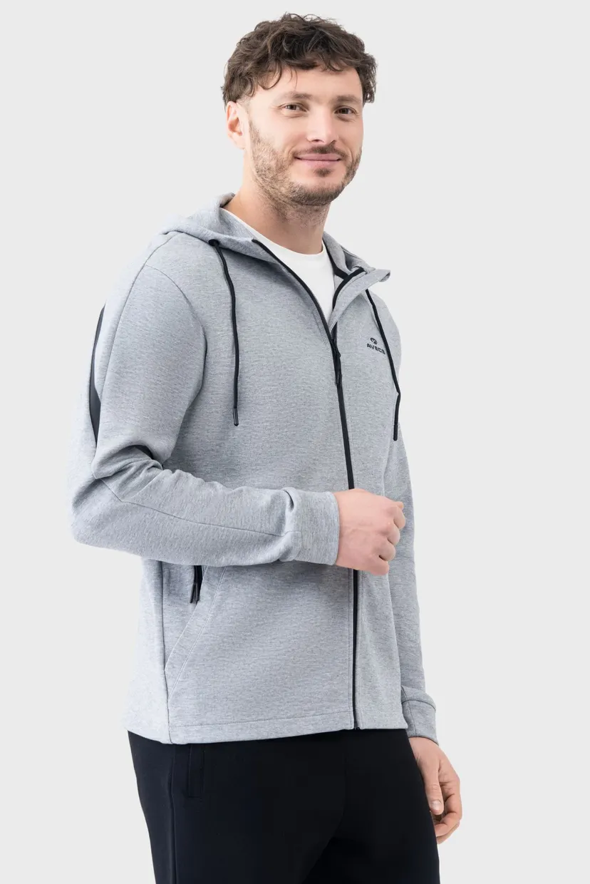 Чоловічий сірий Спортивний костюм (кофта, штаны) Tracksuit 5