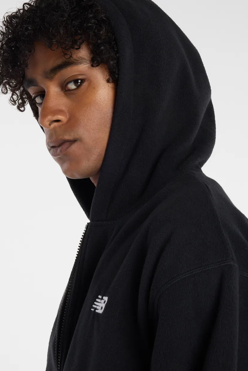 Чоловіче чорне худі Polar Fleece 5
