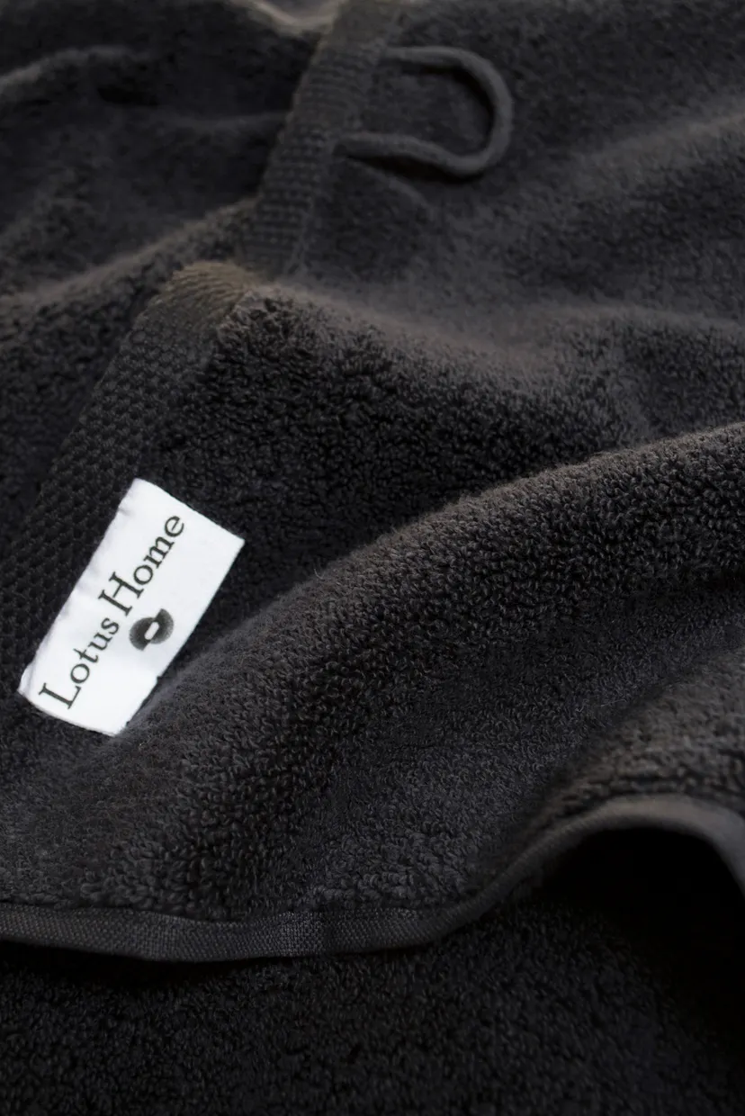 Рушник Готель Premium - Microcotton Black 50X90 550 г/м² 4