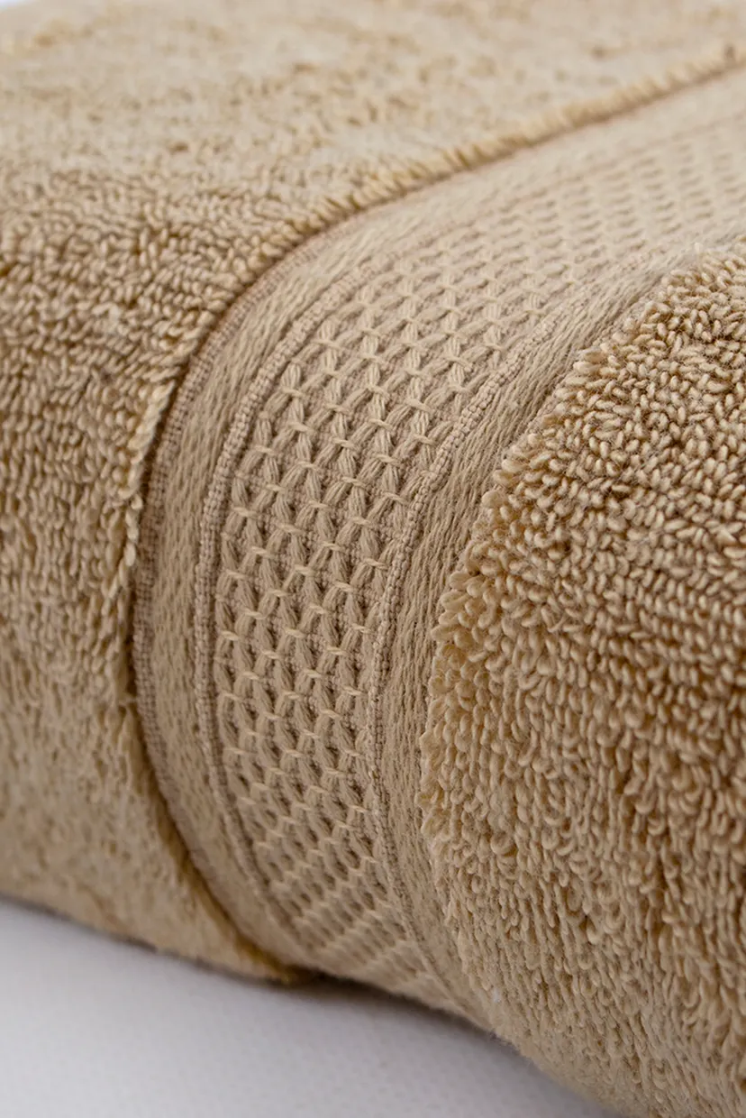 Рушник махровий - Grand soft twist cappuccino капучино 50X90 5