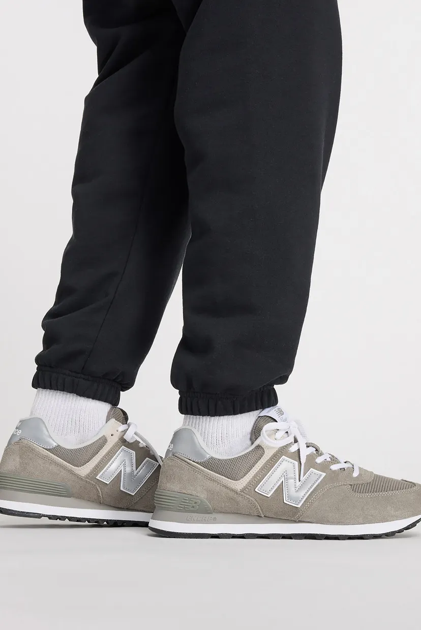 Мужские черные спортивные брюки NB Small Logo 5