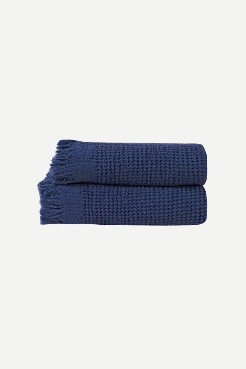 Рушник - Rius navy синій 50X100 8