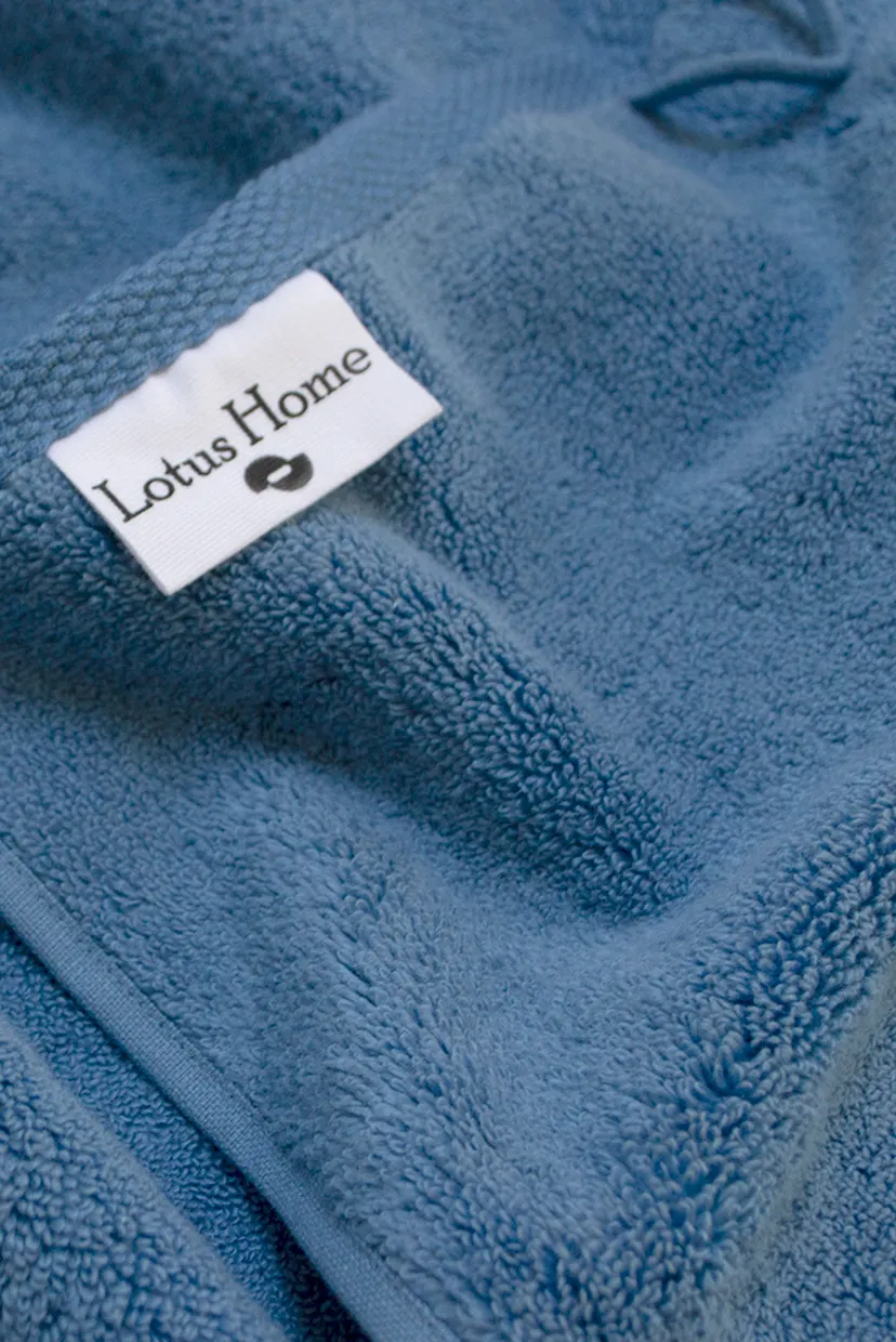 Рушник Готель Premium - Microcotton Solid Blue 70X140 550 г/м² 4