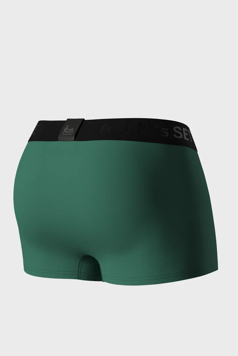 Чоловічі зелені труси Anatomic Classic Black Series Micromodal 4