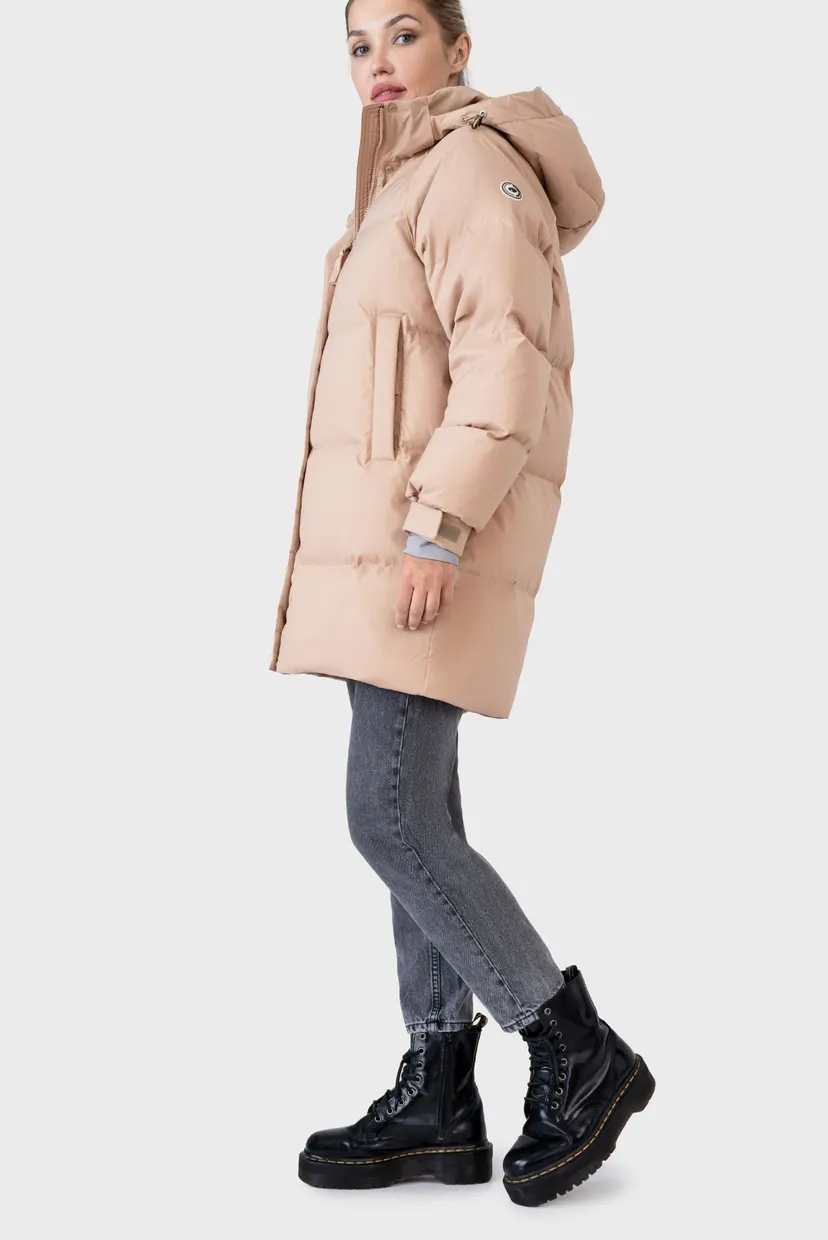 Жіноча світло-коричнева куртка Jacket 4