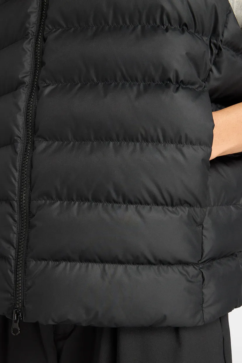 Женский черный жилет Puffer Vest 7
