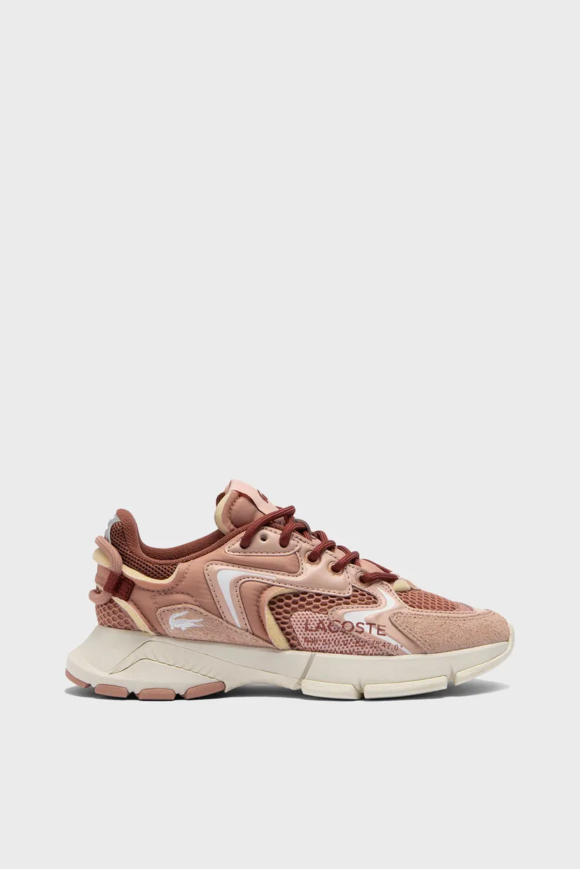 Женские розовые кроссовки L003 Neo Lacoste 749SFA0006PW1 — MD-Fashion