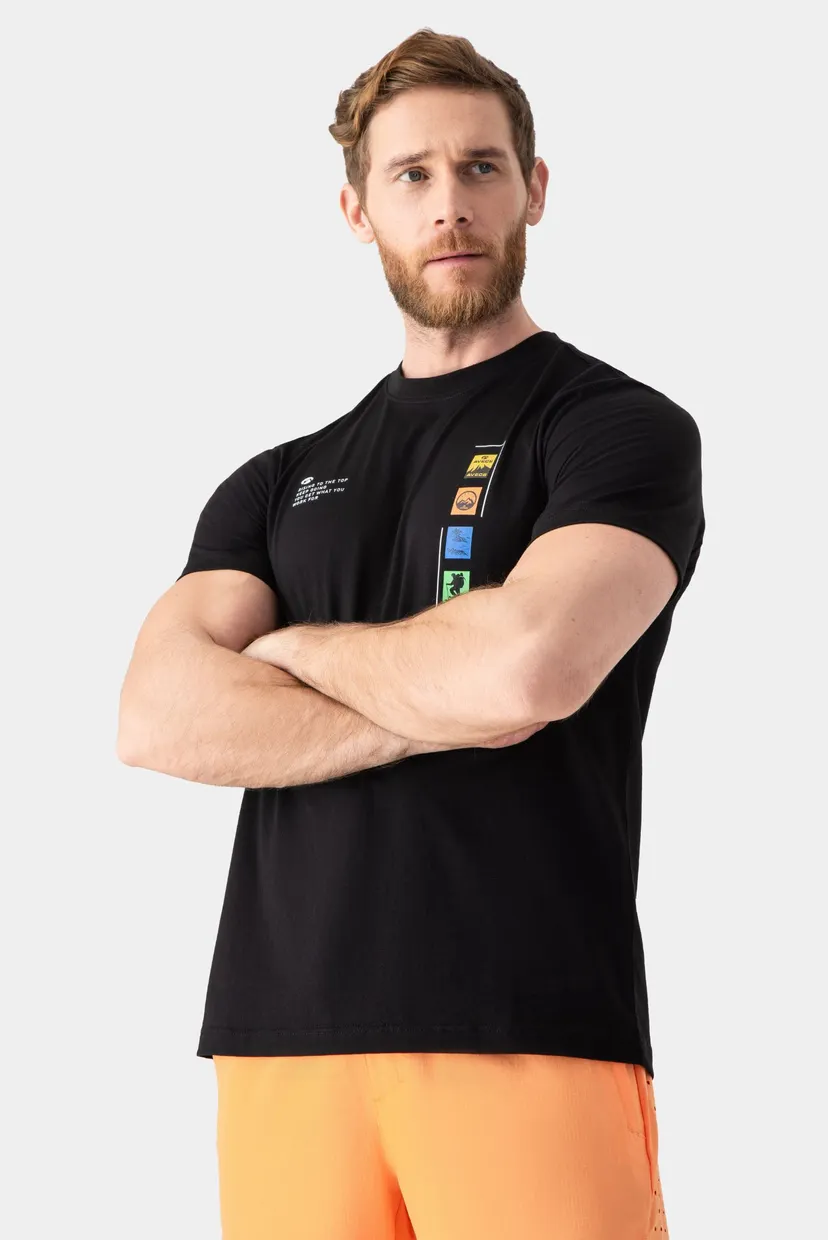 Мужская черная футболка T-shirt 5