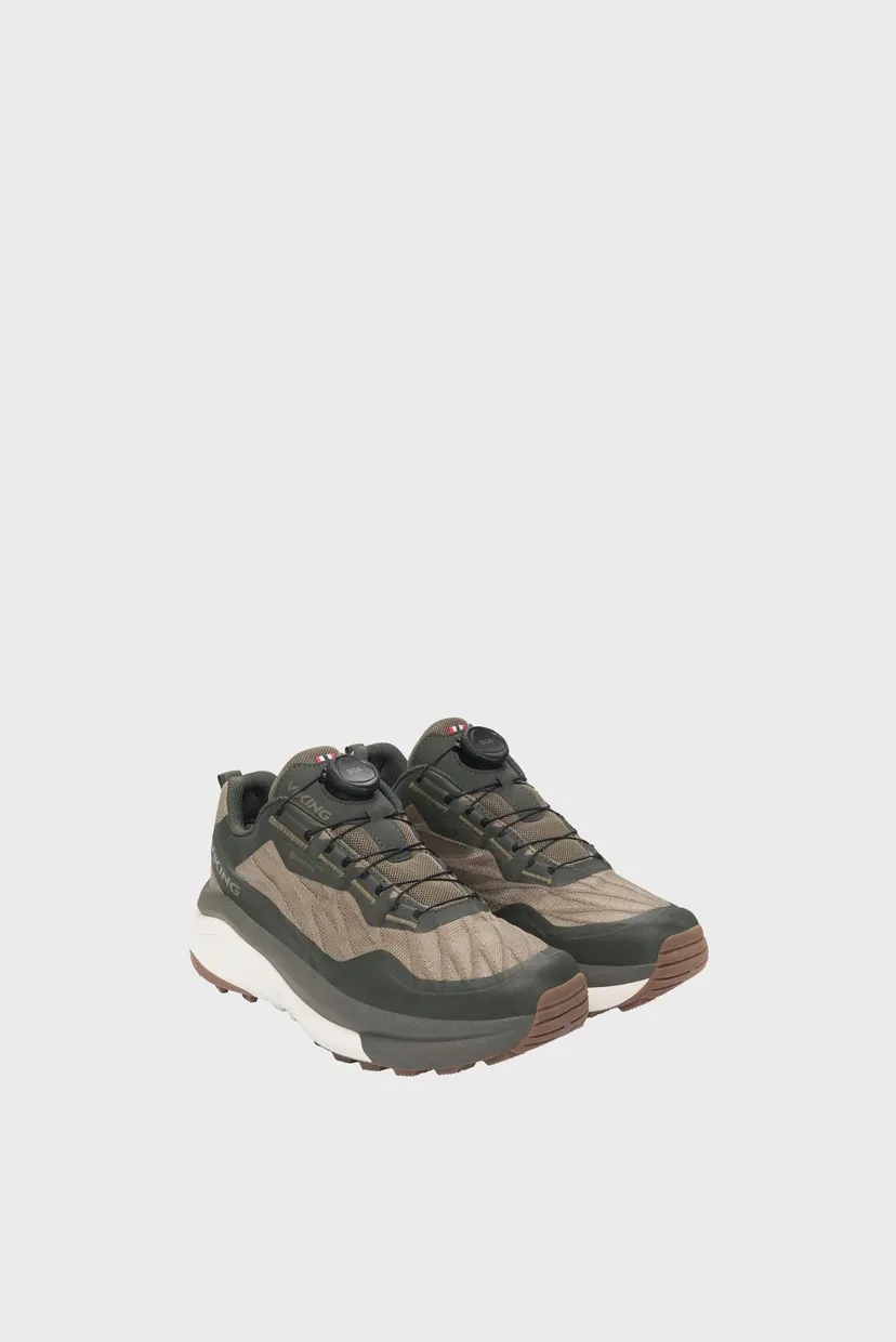 Жіночі зелені кросівки Anaconda Hike Low GTX BOA W VIKING 3-53875