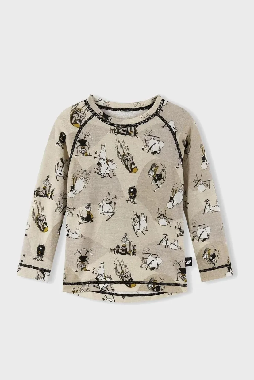 Дитячий бежевий комплект Moomin Trivsam 4