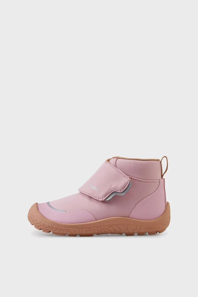 Детские розовые ботинки Barefoot Reimatec Hyppii 3