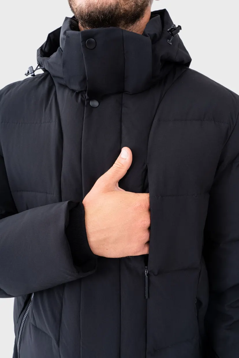 Чоловiча чорна куртка Jacket 7