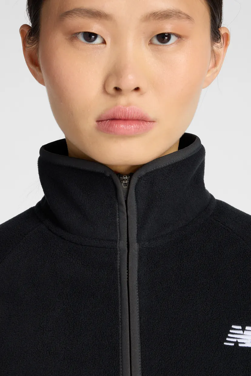 Женский черный реглан Polar Half Zip 4