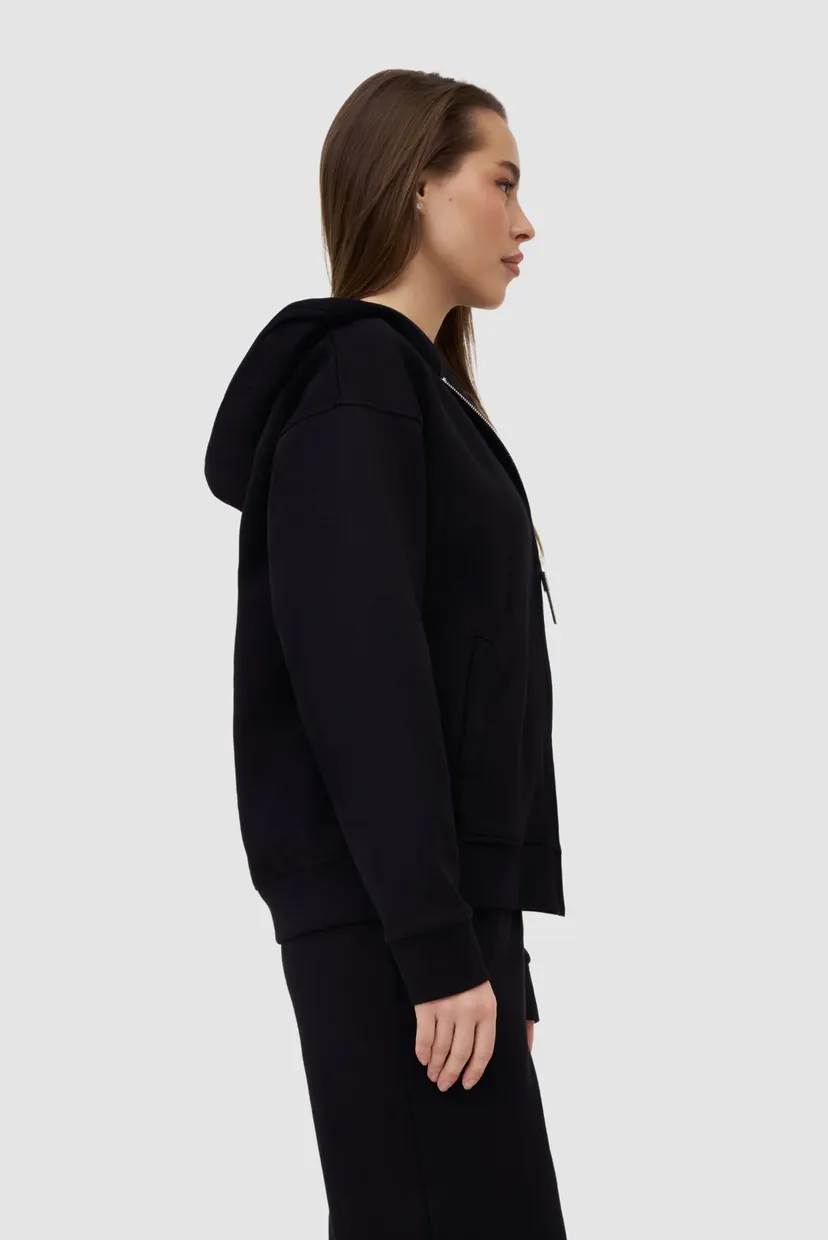 Женский чёрный спортивный костюм tracksuit 5
