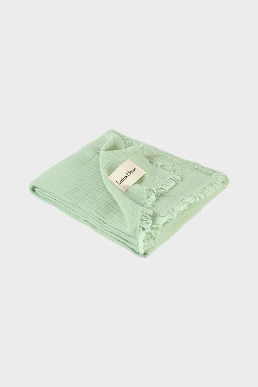 Покривало - Napa muslin pistachio 200Х220 4