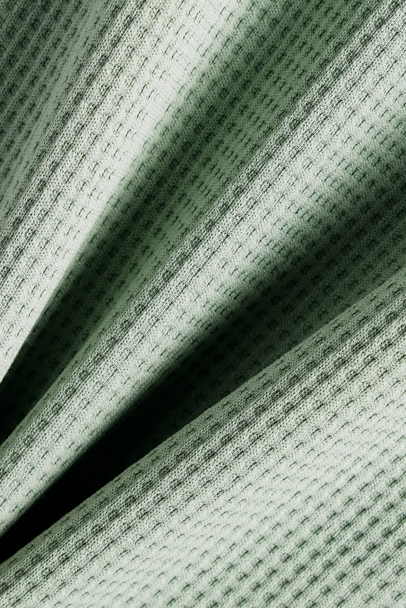 Чоловіча зелена футболка Textured Check 7