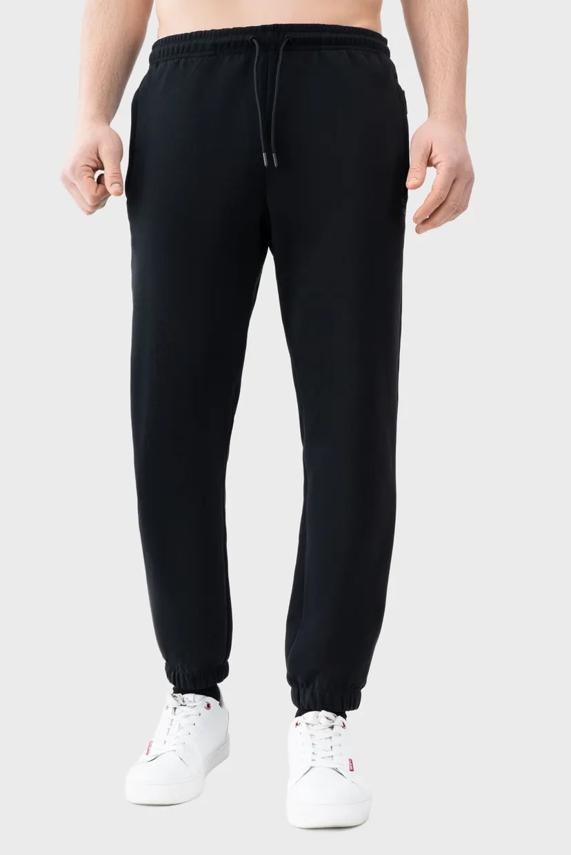 Чоловічий чорний Спортивний костюм (кофта, штани) Tracksuit 8