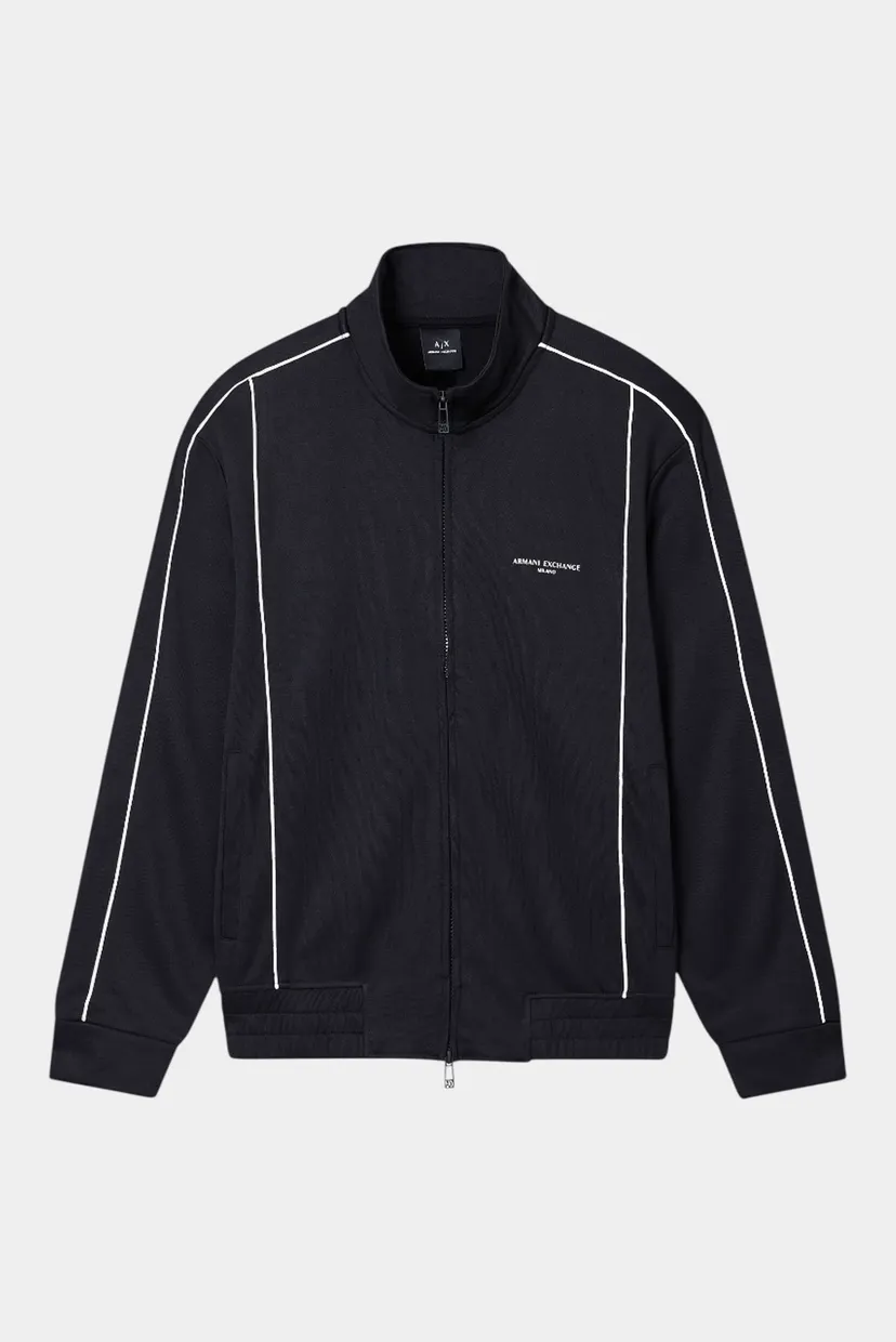 Мужская черная олимпийка Armani Exchange 10790 — MD-Fashion