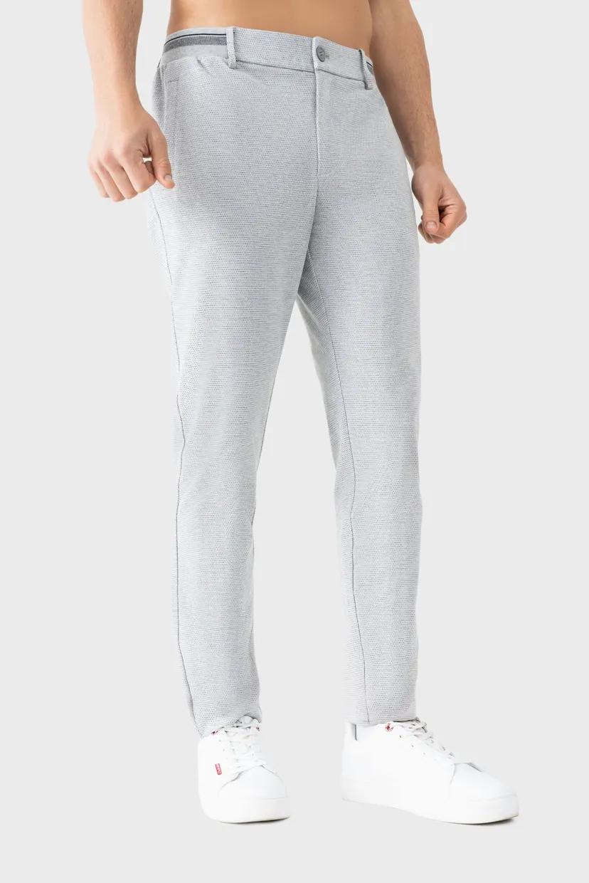 Чоловічий сірий Спортивний костюм (кофта, штани) Tracksuit 9