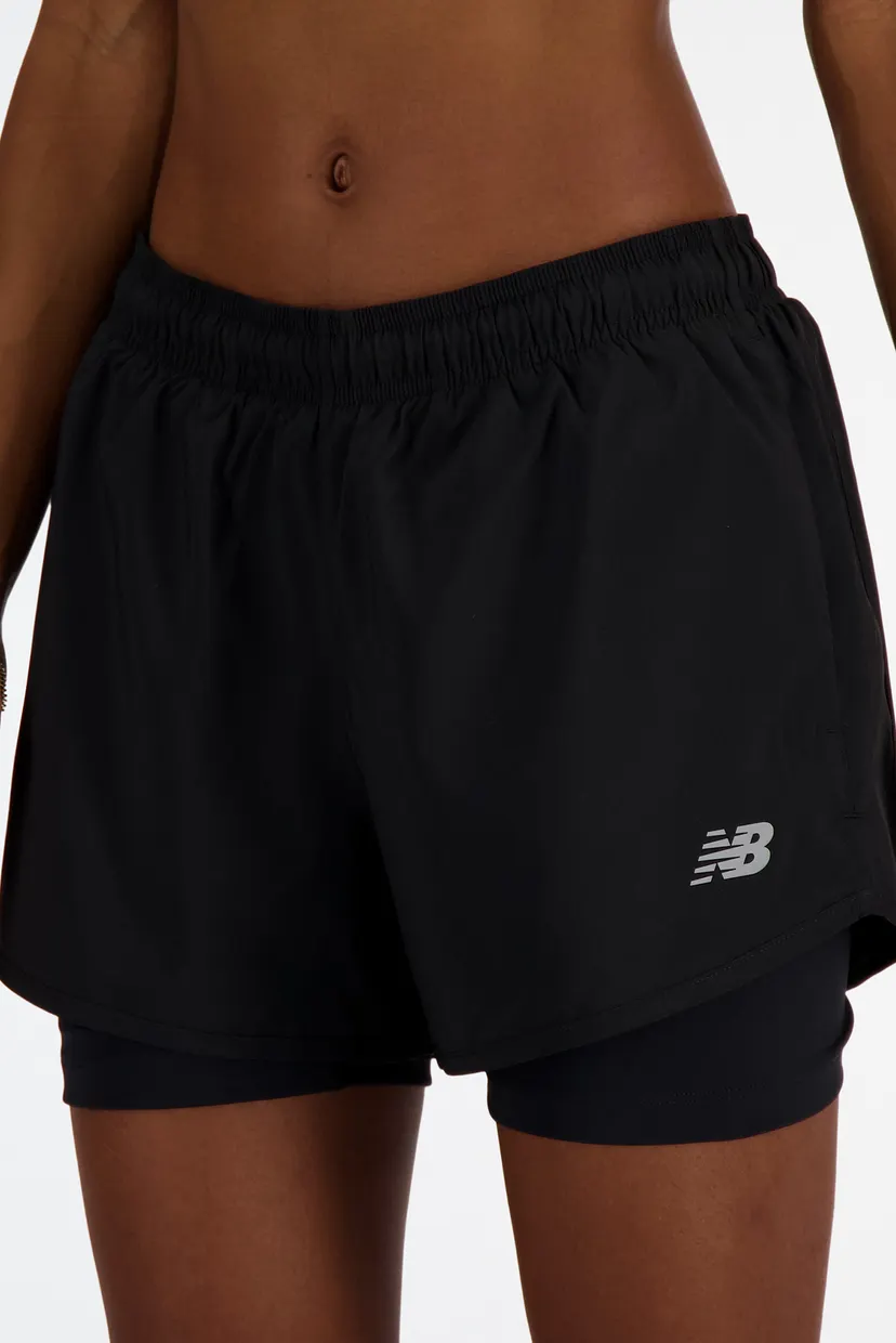 Женские черные шорты Sport Essentials 2-in-1 Short 3