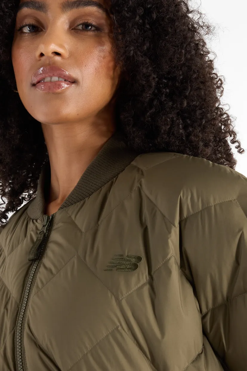 Женская зеленая куртка Pinnacle Bomber 5