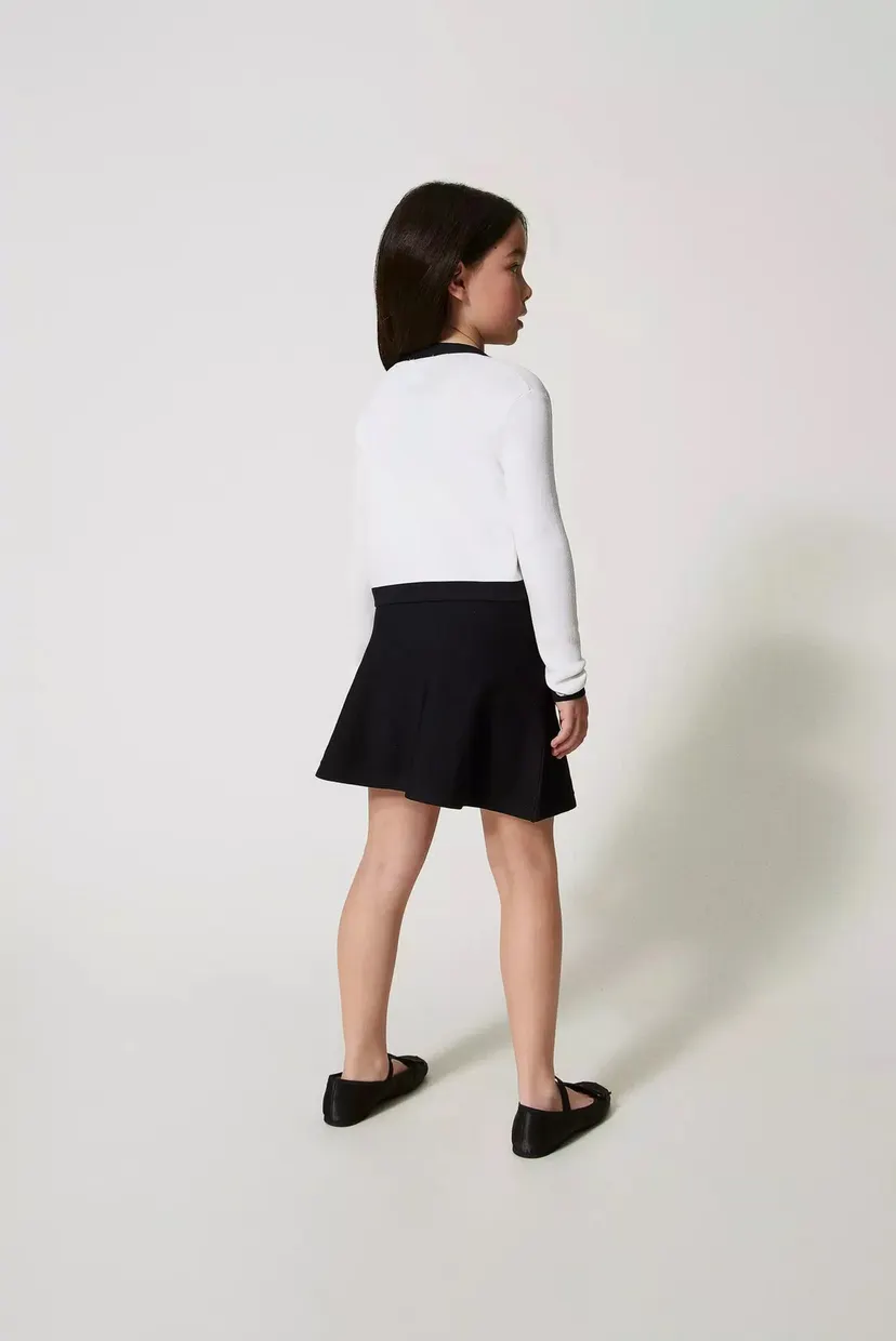 Дитяча чорна спідниця TWINSET Girl 4
