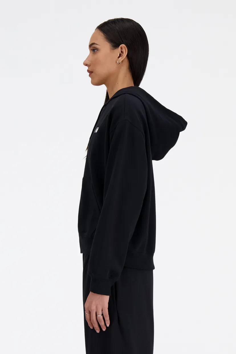 Жіноче чорне худі Essentials Fleece FZ 3