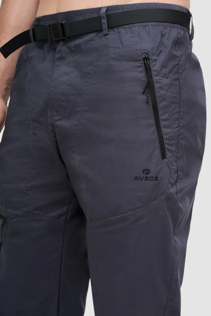 Мужские штаны серые trousers 5